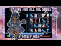 Trading for all the Shoes in Royale High // Part 2 // Trading Challenge