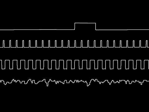 C64 Wally Beben's Tetris music oscilloscope view