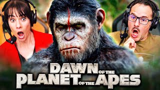 DAWN OF THE PLANET OF THE APES (2014) MOVIE REACTION!! FIRST TIME WATCHING!! Full Movie Review!