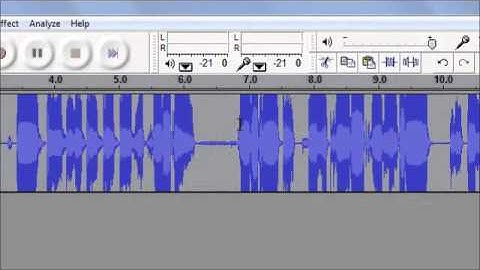 How to Make a Radio Effect in Audacity