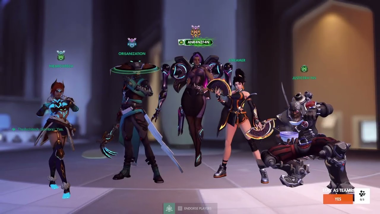 【見た目ランクは　シルバー】#Anran gameplay🔶#アンラン #オーバーウォッチ。#Overwatch #OW :Rot1