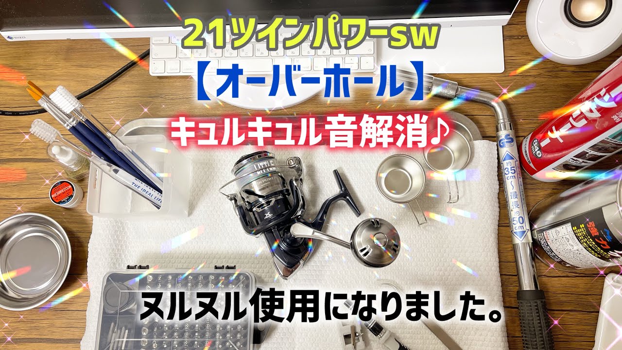 【オーバーホール】ゴロゴロ・シャリシャリのツインパワーを徹底分解！自宅で出来るオーバーホールを紹介。