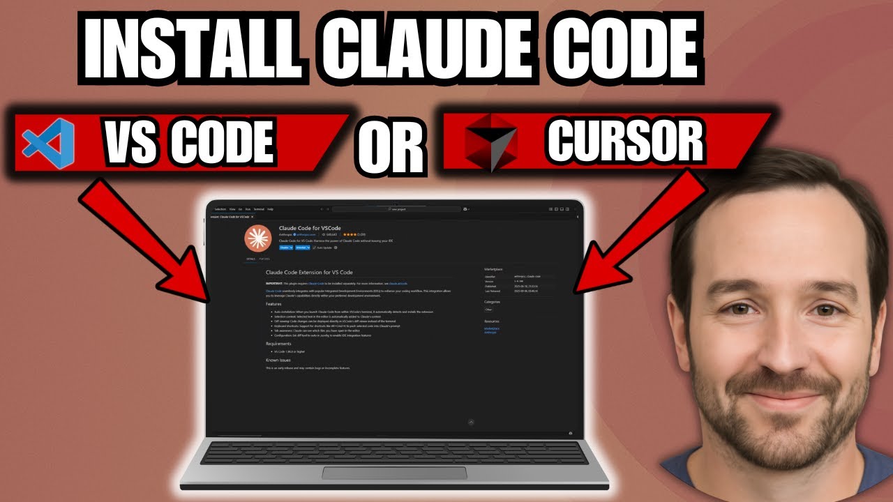 How to Install Claude Code in VSCode or Cursor (SETUP GUIDE)