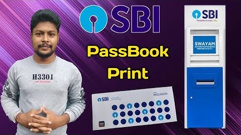 How to Print SBI Passbook in Machine | SBI Passbook Print Machine tamil | Star online