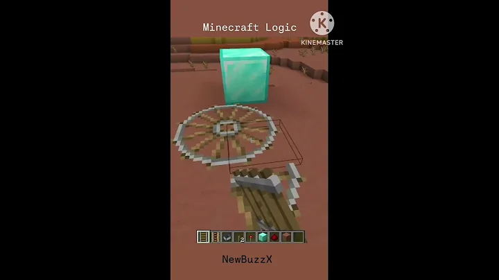 Minecraft Logic | Logic Of Minecraft Normal rail is faster than powered rail | NewBuzzX