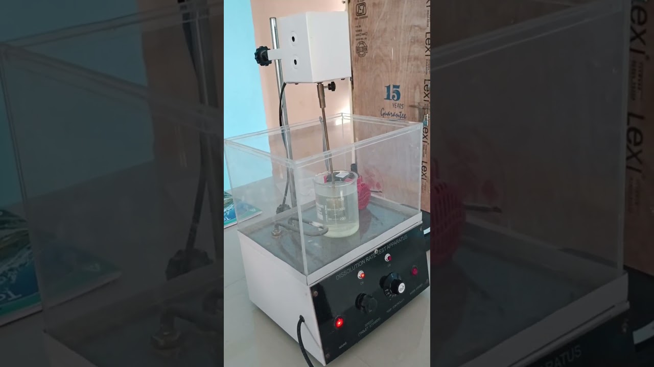 dissolution rate test apparatus