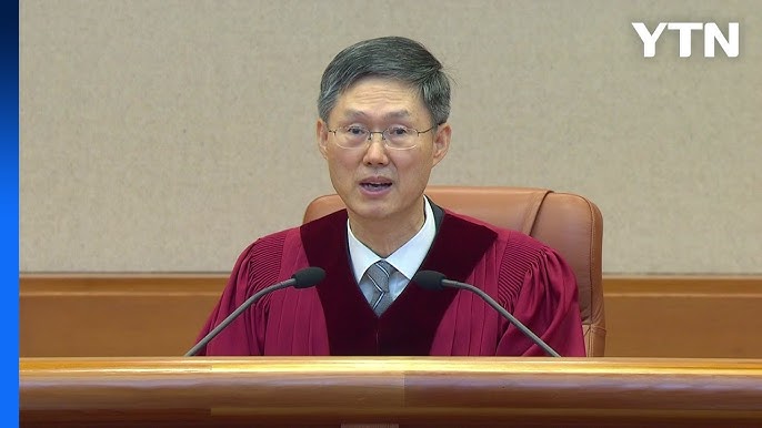 [速報] 憲裁, ユンソックヨル大統領罷兔決定...ジャッジ満場一致 / YTN