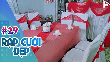 Rạp Cưới Đep: p29 - Màu Đỏ Phân Khúc Trung Bình  | Ba Hào | Gò Công, Tiền Giang