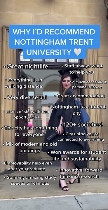 WHY I’D RECOMMEND NOTTINGHAM TRENT UNIVERSITY… 🎓📚 #Shorts