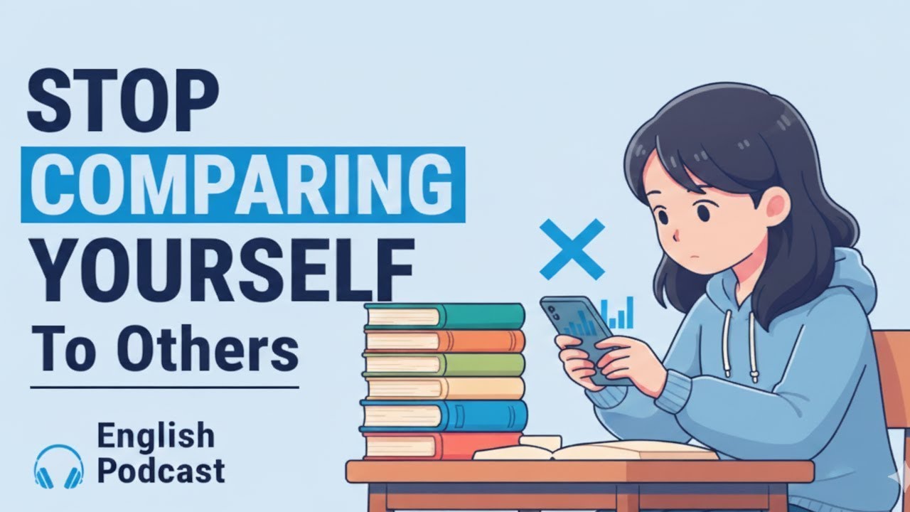 English Podcast For Learning English | Stop Comparing Yourself To Others | Slow English
