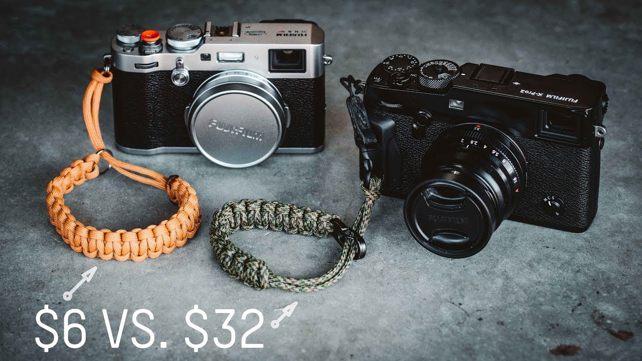 tone civile Kollisionskursus $6 DIY Camera Strap vs $32 Camera Strap - YouTube