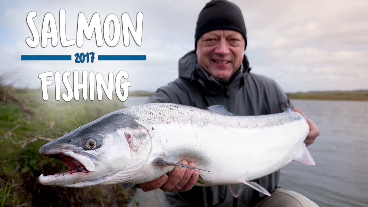 LAKSE PORNO - Skjern Å | Salmon fishing - YouTube