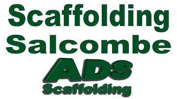 scaffolding scaffolder scaffold Salcombe Devon