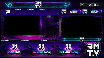 Animated Twitch *Package* (Livestream Design) | JayteeDzn