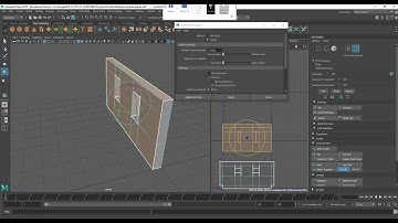 Unfolding different objects Maya 2018