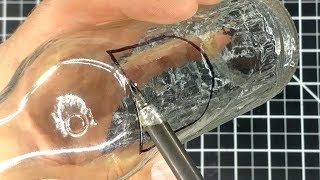 Cut a Hole In a Glass Bottle (Using a Soldering Iron)