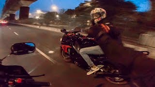 Hayabusa Vs Yamaha R15 *bad Idea*