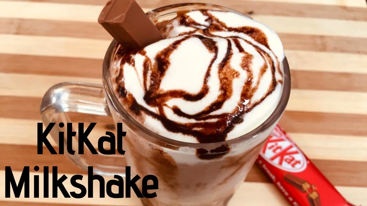 Kitkat MilkshakeChocolate Milkshake RecipeEdakkad Kitchen YouTube