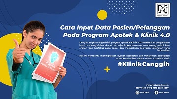 Cara Input Data Pasien / Pelanggan Pada Program Apotek & Klinik 4.0 | RESTU MEDIA