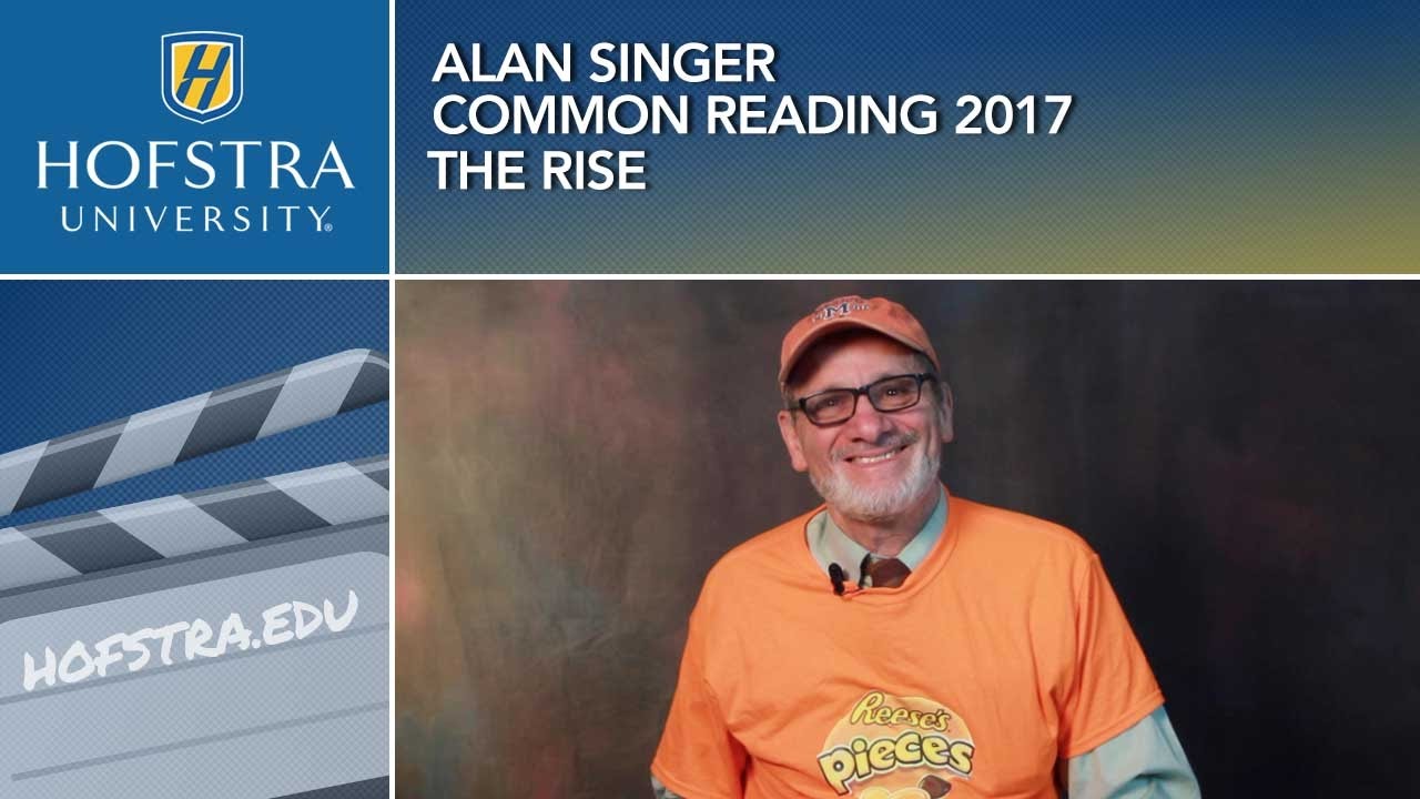 Alan Singer - Common Reading 2017 - The Rise - YouTube