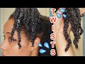 HOW TO ACHIEVE JUICY, DEFINED TWISTS ON NATURAL HAIR! Type 4