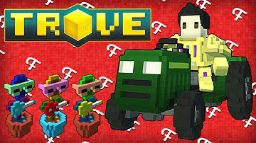 Trove: President of Club Fran + Huge Surprise Garden! 🌼