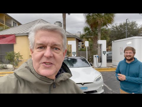 When All Chargers Fail, Just Go To A Tesla Supercharger!
