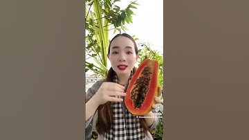 Công dụng hạt đu đủ chín