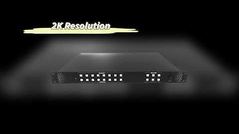 🔥Professional 2K 16*16 HDMI Matrix Processor