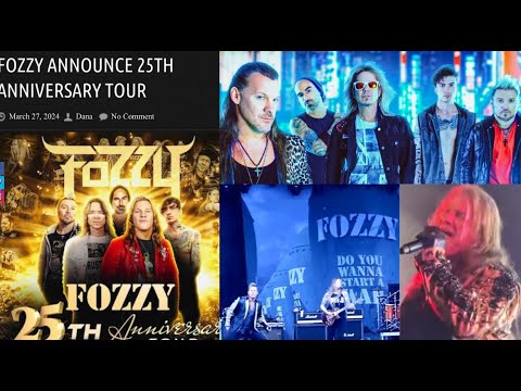 Fozzy (Chris Jericho) 25th Anniv. Tour w/ The Nocturnal Affair and Clozure opening