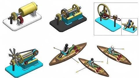 Mechanical Mechanisms Animation | Engineering Explained in 3D