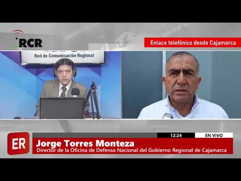 ENTREVISTA A JORGE TORRES, DIRECTOR DE LA OFICINA DE DEFENSA NACIONAL DEL GORE CAJAMARCA