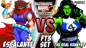 UMVC3 Parsec FT3 Set - Escalante VS The Real Kennybo