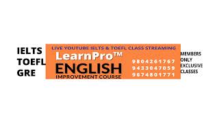 Mithu Senguptas LIVE IELTS Class