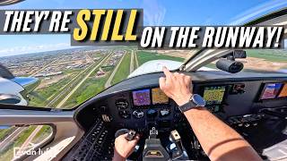 🤔Airplane STILL on the Runway! | Busy Airspace + Closed Runway! ✈️