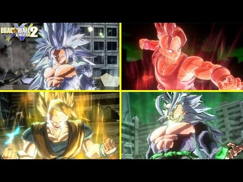 DBXV2 : Absalon Characters Modded Transformation & Ultimate Moves Compilation! - 동영상
