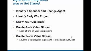 Agile Data Integration Chalk Talk #8