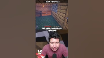 Bang Windah Lagi Menikmati Grafik Dari Shader Minecraft nya Tapi Malah... | #shorts