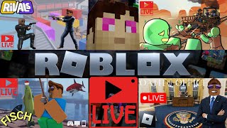 Live: Playing EPIC Roblox Games (Kedude Plays) Come in and say Hello!