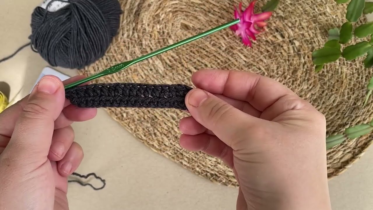 Crochet lesson #3 Half double crochet.