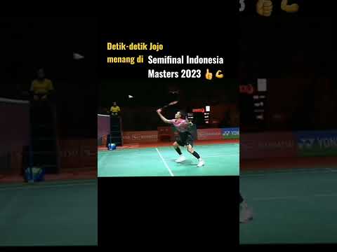 Jonatan Christie VS Shi Yu Qi,Indonesia Masters 2023 #shorts #videoshorts #badminton #badminton2023