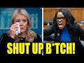 Karoline Leavitt HUMILIATED As Jasmine Crockett Calling Out the Spin Epstein Docs