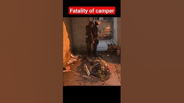 Fatality of Camper 💀 - Call of Duty Modern Warfare II (2022) #mw2 #callofduty #warzone #shorts
