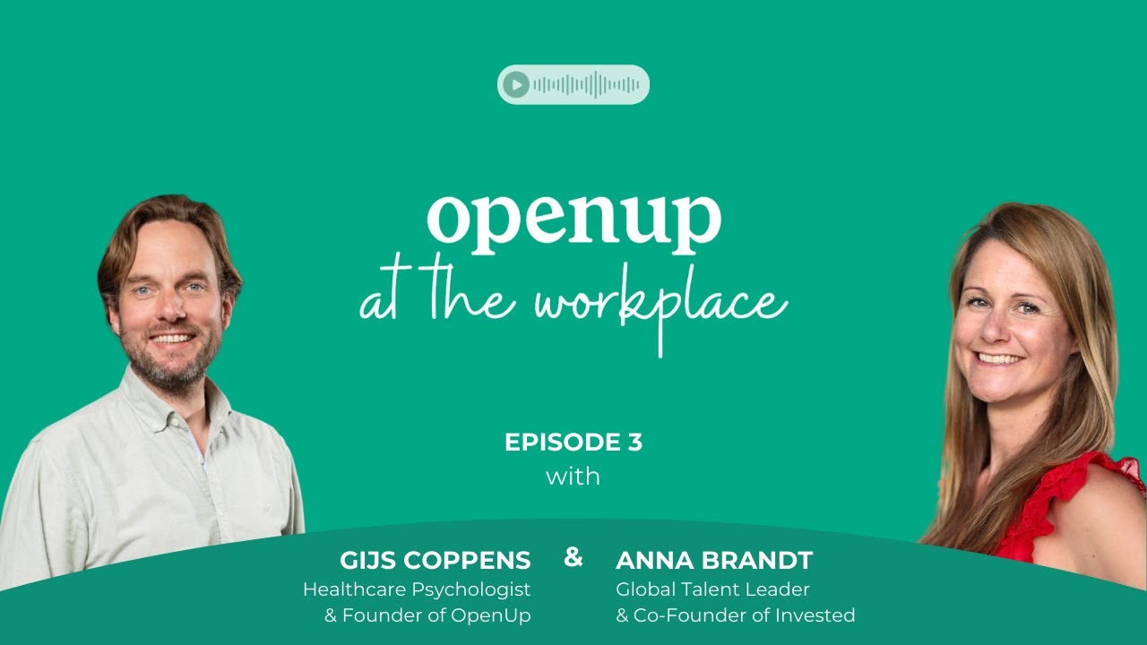 OpenUp at the workplace #3 Anna Brandt (Invested): Balancing tech innovation and human connection