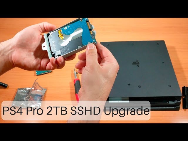 PS4 Pro SSHD Upgrade Guide - YouTube