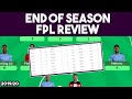 END OF SEASON FPL REVIEW | Fantasy Premier League 2019/20
