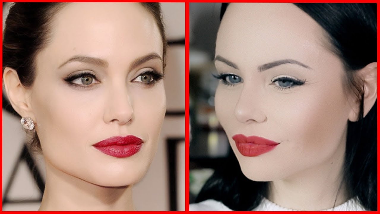 Trucco Da Oscar Hollywood Oscars Angelina Jolie Inspired Make Up Tutorial Youtube