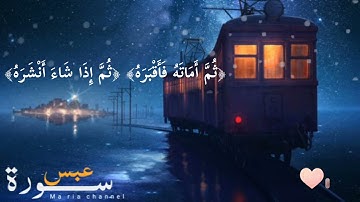 سورة عبس|أحمد خضر|