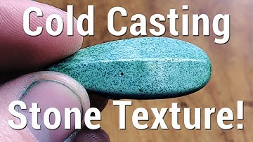Cold Casting Stones instead of Metal! (Copper Carbonate Experiments: Part 1)
