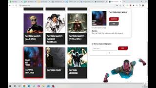 React App which using Marvel API